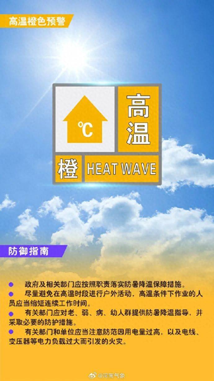 郑州继续发布预警信号！河南今天多地阵雨、雷阵雨，局部暴雨