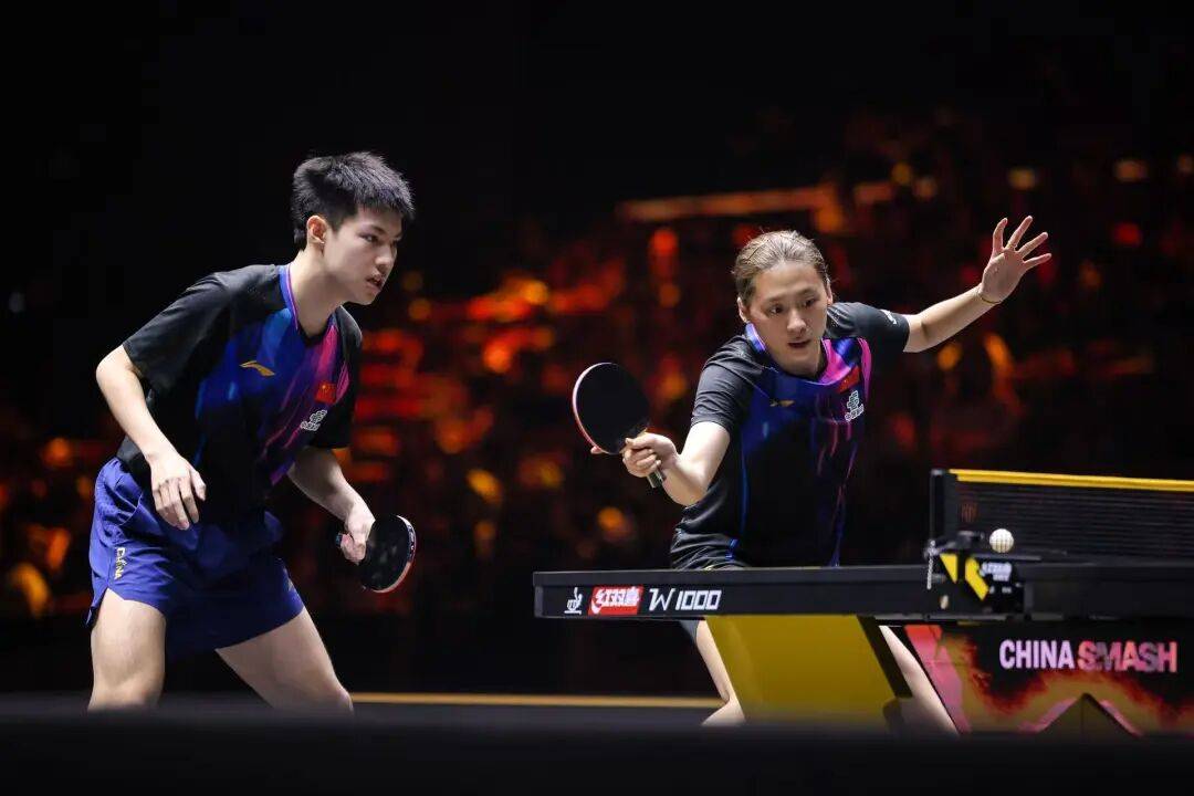 国乒提前锁定混双冠军,男、女双打各有3对进4强 | WTT中国大满贯双打
