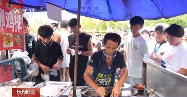 鸡排哥上央视了,又爆金句:要想抓住胃,先得抓住心